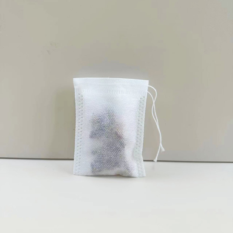 7cm*9cm Non Woven Drawstring Tea Bag For Loose Tea